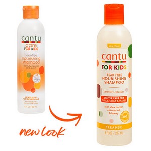 Cantu Care For Kids Pflegeshampoo 30 Ml – Ohne Tränen, Mit Sheabutter & Kokosöl, Für Lockiges & Struppiges Kinderhaar