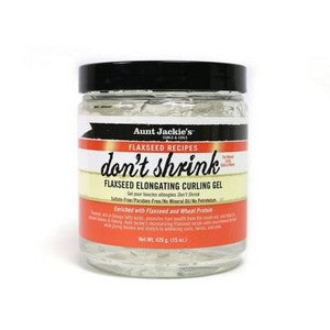 Aunt Jackie&#39;s - Flaxseed Don&#39;t Shrink Flaxseed Elongating Curling Gel 18oz
