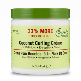 Biocare Labs Curls & Naturals Coconut Curling Crème 454g
