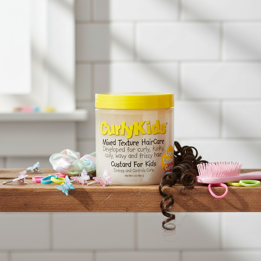 Curly Kids Custard Lifestyle