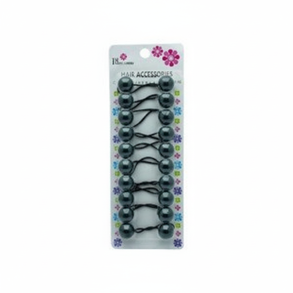 Enhanced Black Pearl Hair Beads