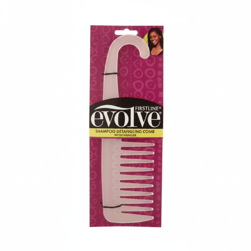 Enhanced Evolve Shampoo Detangling Comb