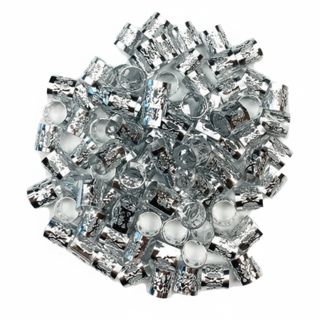 Enhanced Haarschmuck Perlen Silber