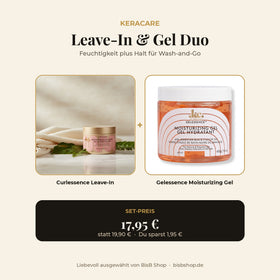 KeraCare Curlessence Leave-In Conditioner und Gelessence Gel im Duo