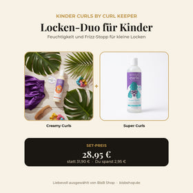 Kinder Curls by Curl Keeper Locken-Duo – Creamy Curls und Super Curls Styler