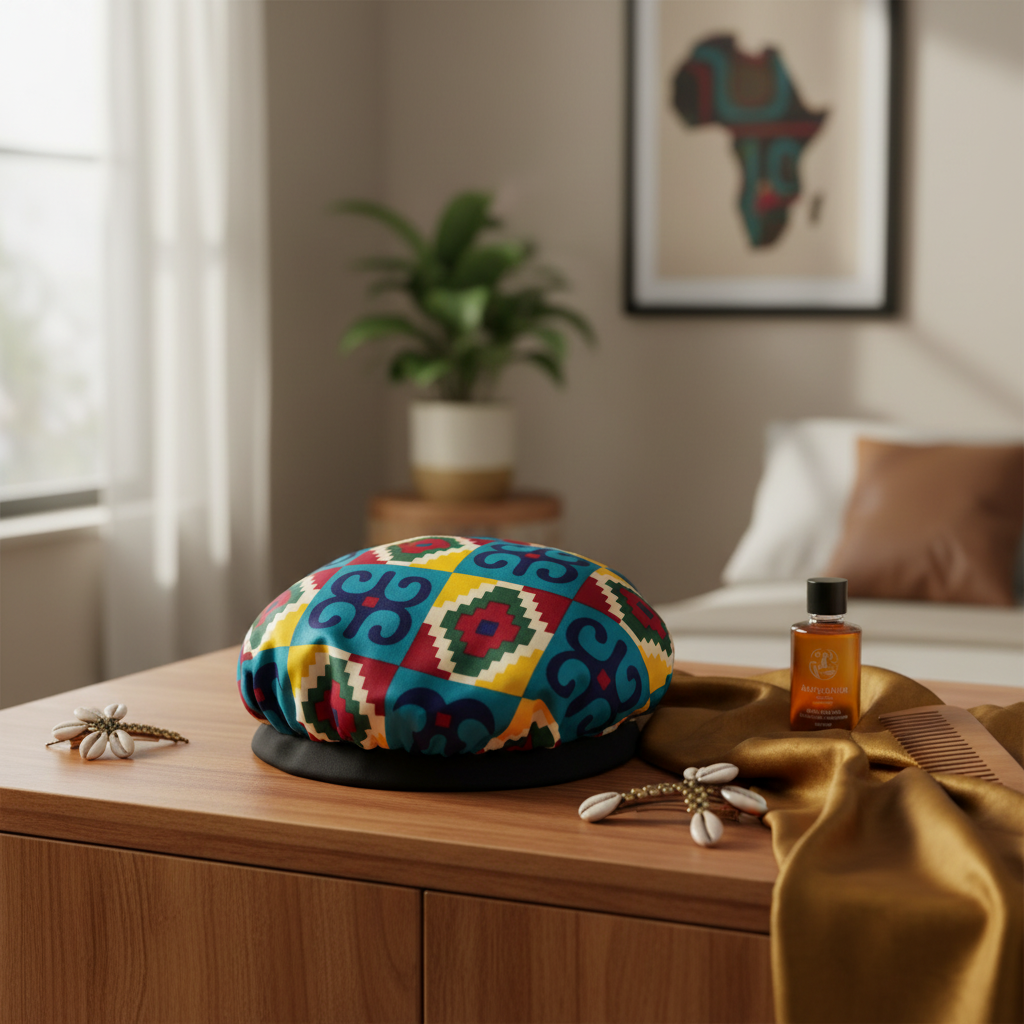 Kente Print Bonnet 1
