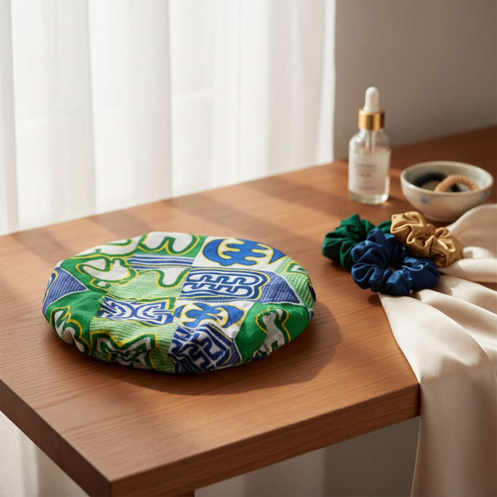 Kente Print Bonnet 5