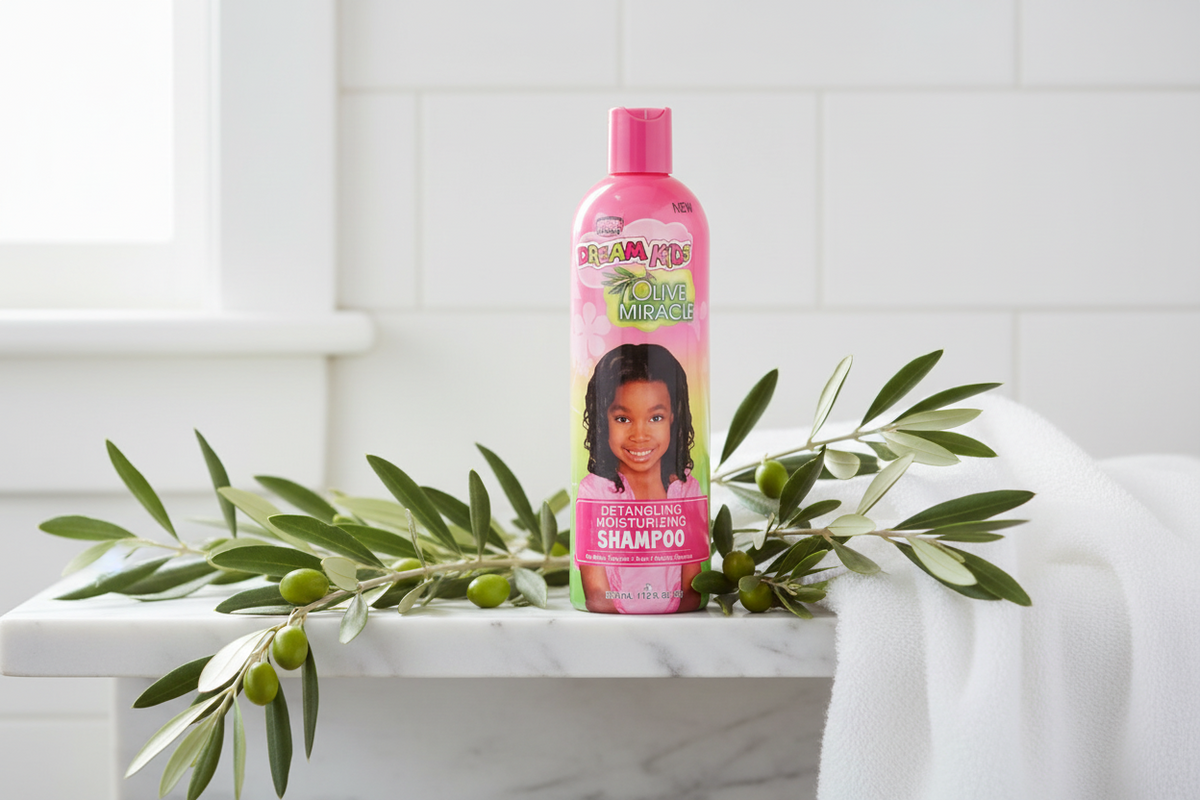 African Pride Dream Kids - Olive Miracle Detangling Moisturizing Shampoo 355ml