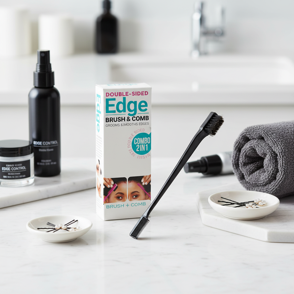 Magic Double-Sided Edge Brush and Comb