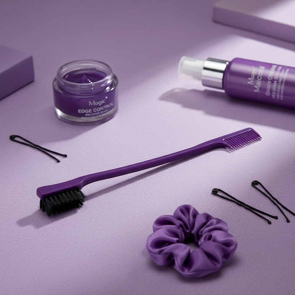 Magic Double-Sided Edge Brush Purple