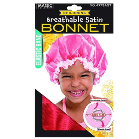 Magic Kinder Satin Bonnet - Khaki