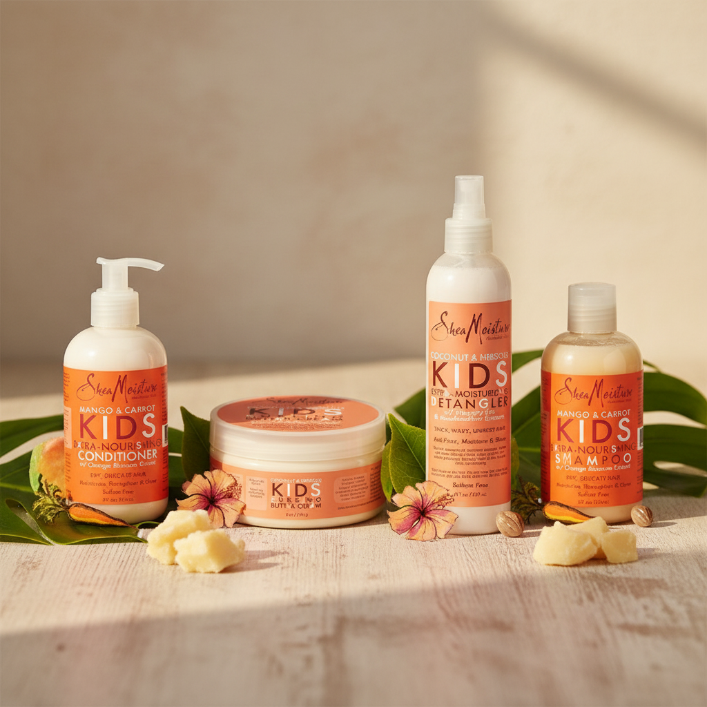 Shea Moisture Kids Extra Moisturizing Bundle