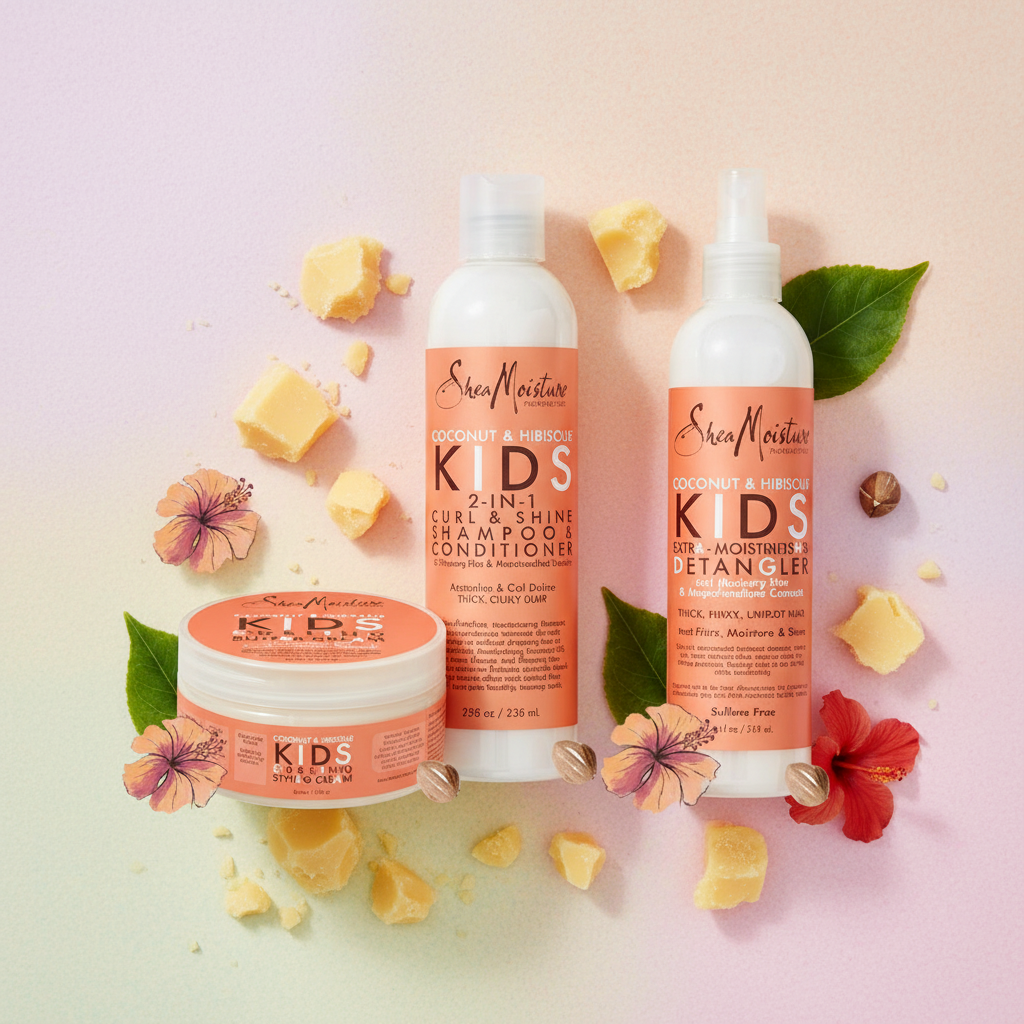 Shea Moisture Kids Extra Moisturizing Bundle